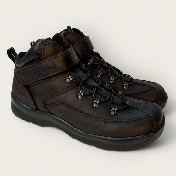 APEX ARIYA Mens Hiking Boot 13W Casual Outdoor Leather Orthopedic Comfort A4100M - Picture 1 of 11